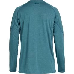 NRS Men's Silkweight Long-Sleeve Shirt -Paddle Sports Shop 10114 05 Mediterranea Large Back 102121 1000x1000 22775.1657659684