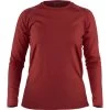 NRS Women's H2Core Lightweight Shirt -Paddle Sports Shop 10126 03 Vino Med Front 091421 1000x1000 81959.1652567484