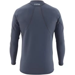 NRS Men's HydroSkin 0.5 Long-Sleeve Shirt -Paddle Sports Shop 15002 06 DarkShadow Lg Back 062220 1000x1000 76056.1617398494