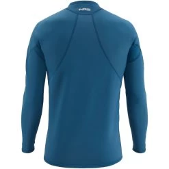 NRS Men's HydroSkin 0.5 Long-Sleeve Shirt -Paddle Sports Shop 15002 06 Poseidon Lg Back 062220 1000x1000 88878.1617398566