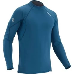 NRS Men's HydroSkin 0.5 Long-Sleeve Shirt -Paddle Sports Shop 15002 06 Poseidon Lg Right 062220 1000x1000 47097.1617398526