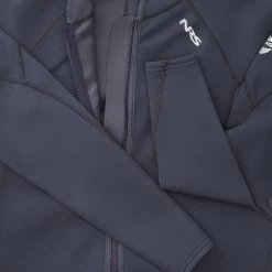 NRS Men's HydroSkin 0.5 Jacket -Paddle Sports Shop 15008 05 darkshadow na detail 051520 1000x1000 09348.1617303333
