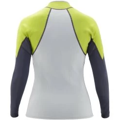 NRS Women's HydroSkin 0.5 Jacket -Paddle Sports Shop 15010 05 Quarry Med Back 052120 1000x1000 82081.1617302557