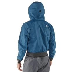 NRS Men's Riptide Splash Jacket -Paddle Sports Shop 20030 01 Model Back MoroccanBlue 011818 1000x1000 02577.1643141928