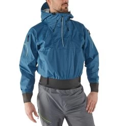 NRS Men's Riptide Splash Jacket -Paddle Sports Shop 20030 01 Model Front MoroccanBlue 011818 1000x1000 44953.1643141919