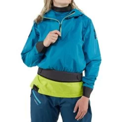 NRS Women's Riptide Splash Jacket 15 NRS Women's Riptide Splash Jacket -Paddle Sports Shop 20031 02 Fjord Model Front 070919 1000x1000 32626.1626973611