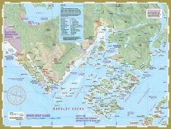 Deck Topper Kayaking Mapsheet - Broken Group