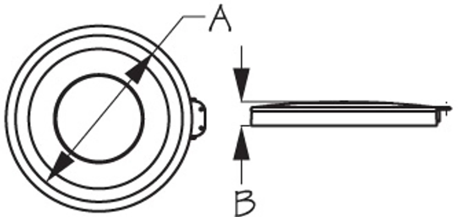 Hatch Lid Round 10" Performance 5 Hatch Lid Round 10" Performance - Image 3