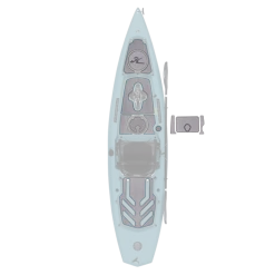 Hobie Compass Deck Pad Kit Grey/Charcoal