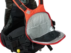 Green Jacket PFD -Paddle Sports Shop Astral LifeJacket GreenJacket FireOrange PocketDetail 1100x 46101.1656350187
