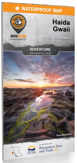 Haida Gwaii Waterproof Map