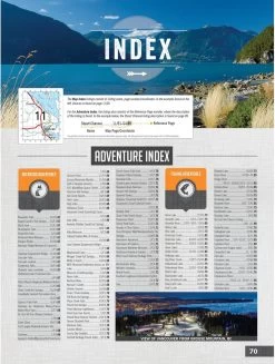 Vancouver Coast BC -Paddle Sports Shop Map Van9 37725.1586991276