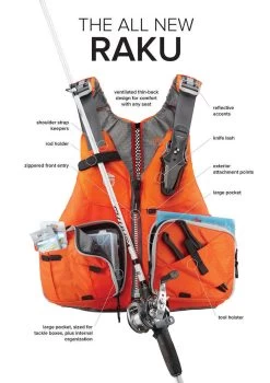 NRS Raku Fishing PFD -Paddle Sports Shop NRS Raku Fishing PFD 2 00696.1587146117