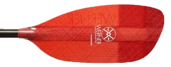 Werner Paddles Powerhouse 4-Piece Breakdown -Paddle Sports Shop Power House Blade Red 91344.1617397983