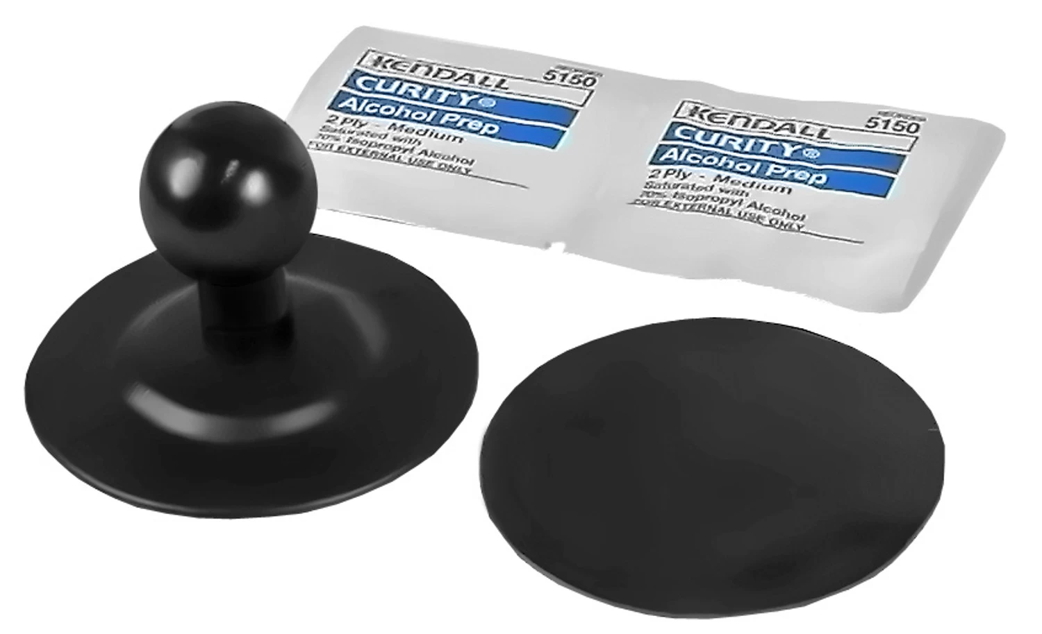 RAM MOUNTS Adhesive Mount W/1" Ball 3 RAM MOUNTS Adhesive Mount W/1" Ball
