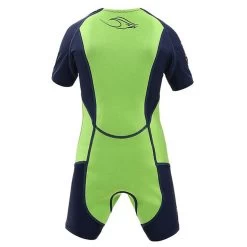 Aqua Lung Stingray Toddler/Youth Wetsuit/Sunsuit 13 Aqua Lung Stingray Toddler/Youth Wetsuit/Sunsuit -Paddle Sports Shop StingrayHP SS grn nvy 04 back 575x 58144.1656365752