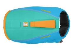 Ruffwear K-9 Float Coat Life Jacket -Paddle Sports Shop Web 45102 Float Coat Aurora Teal Overhead 640x 57454.1619718398