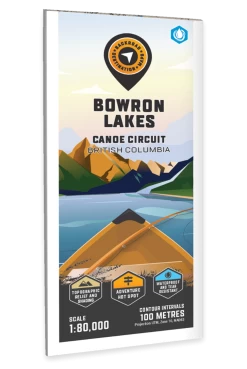 Bowron Lakes Canoe Circuit Park Map