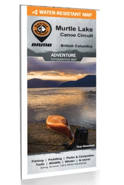 Murtle Lake - Wells Gray Provincial Park Map