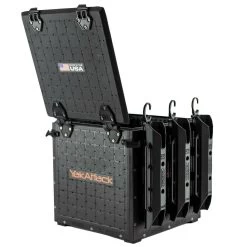 YakAttack BlackPak PRO 13” X 13” W/3 Rod Holders -Paddle Sports Shop blackpak pro kayak fishing crate 13 x 13 blp pro 13x13 86479.1650636167 23535.1652735296