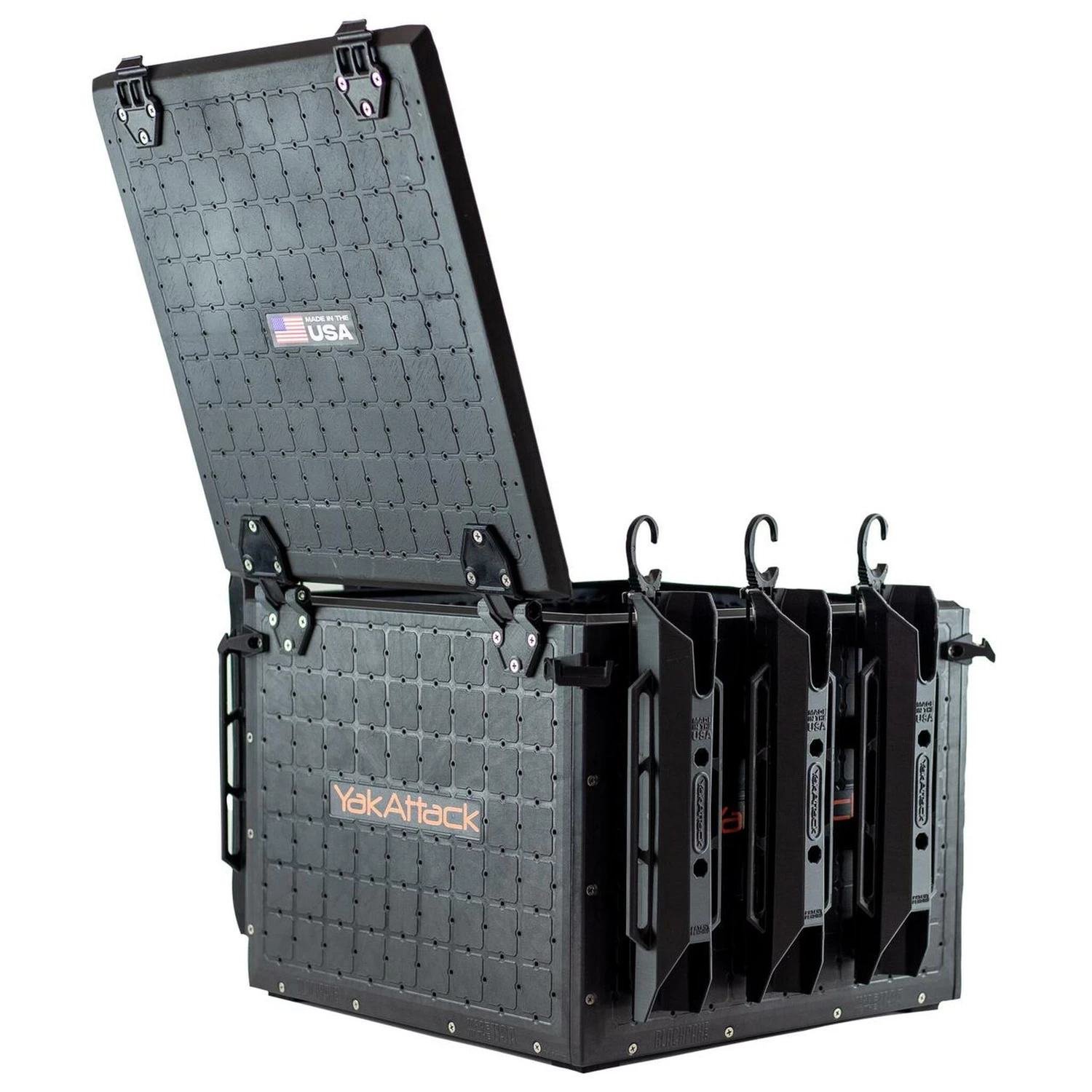 YakAttack BlackPak PRO 16” X 16” W/6 Rod Holders 5 YakAttack BlackPak PRO 16” X 16” W/6 Rod Holders - Image 3