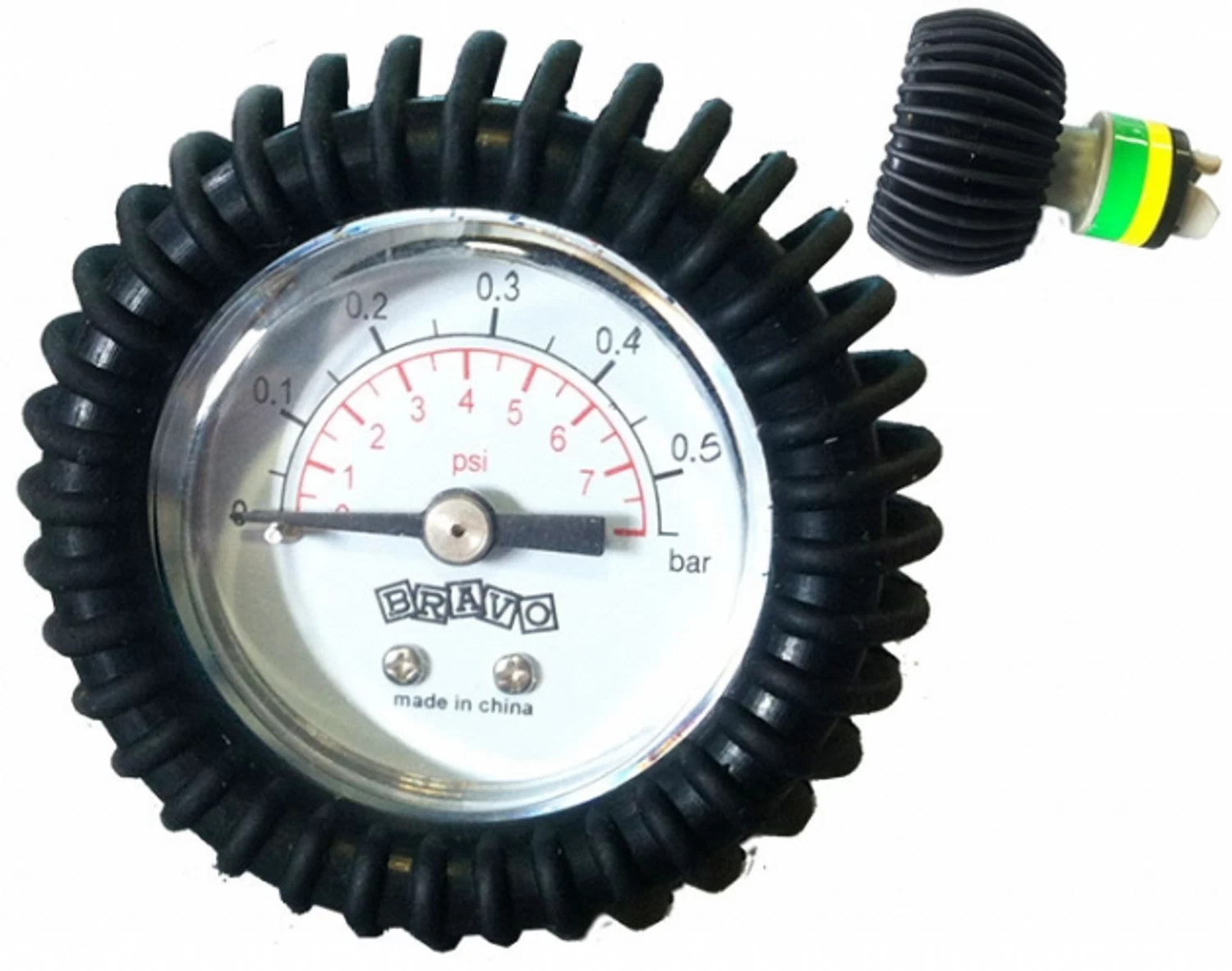 Bravo Pump Gauge 0-8 PSI 4 Bravo Pump Gauge 0-8 PSI - Image 2