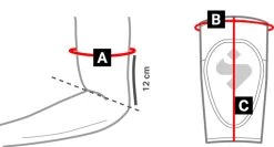 Sweet Protection Elbow Guards -Paddle Sports Shop elbow guards Example Size 03748.1571440489