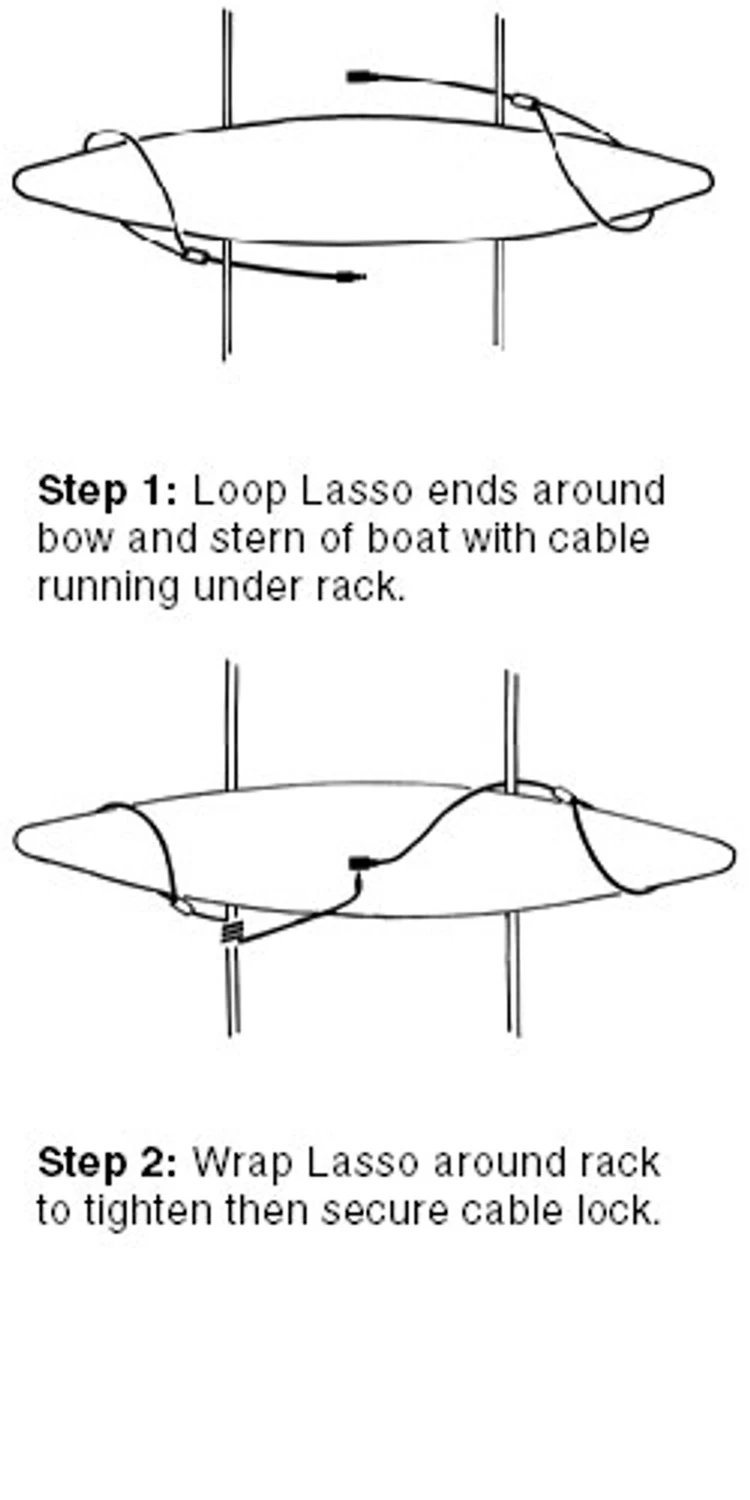 Original Cable Lock - SOT, Recreational, Fishing And Tandem Kayaks 5 Original Cable Lock - SOT, Recreational, Fishing And Tandem Kayaks - Image 3