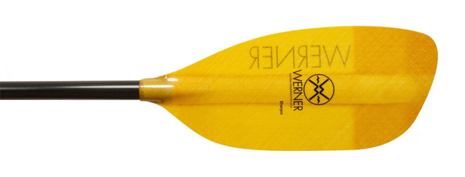 Werner Paddles Sherpa 1pc Straight Shaft Fiberglass 5 Werner Paddles Sherpa 1pc Straight Shaft Fiberglass - Image 3