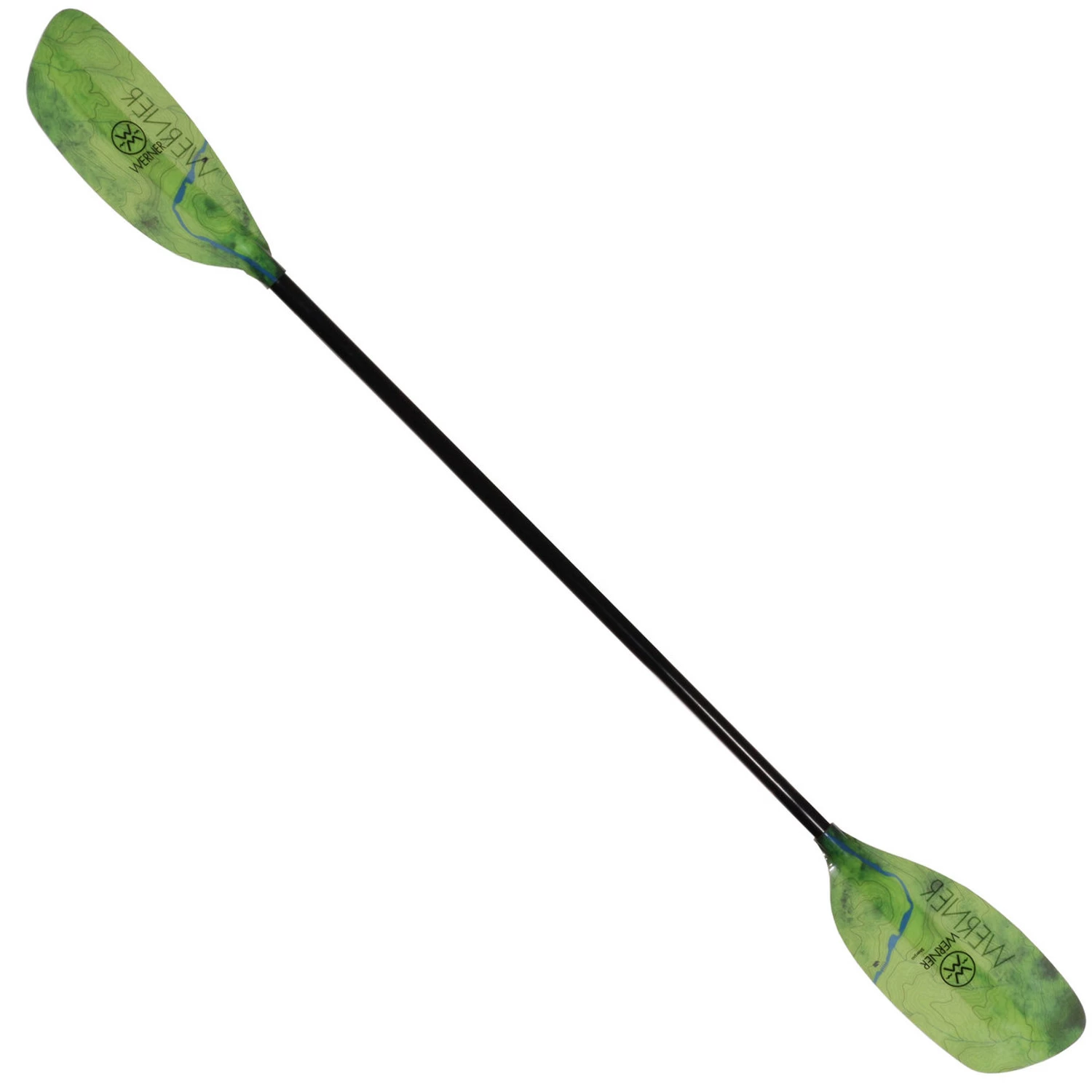 Werner Paddles Sherpa 1pc Straight Shaft Fiberglass 4 Werner Paddles Sherpa 1pc Straight Shaft Fiberglass - Image 2
