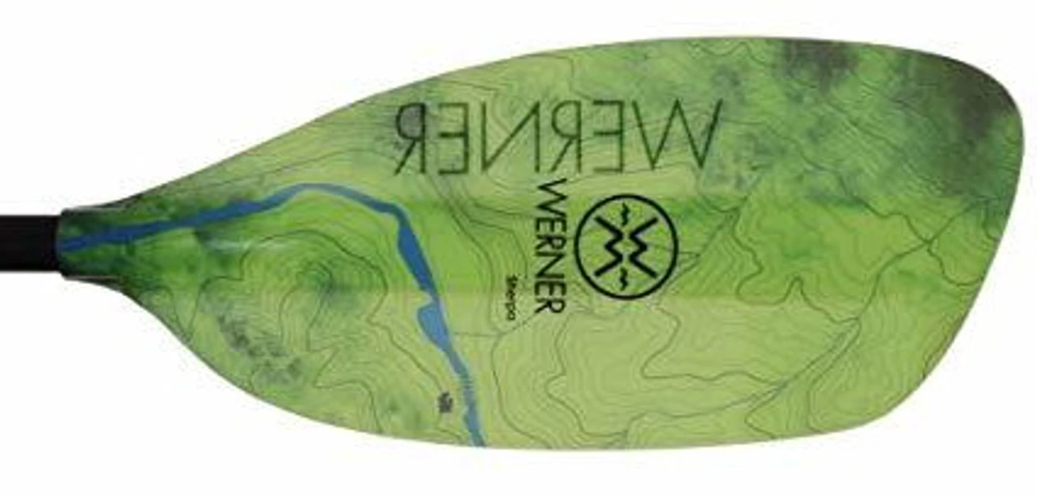 Werner Paddles Sherpa 1pc Straight Shaft Fiberglass 3 Werner Paddles Sherpa 1pc Straight Shaft Fiberglass
