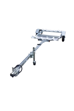 Tandem Island Trailer W/Cradles & Swivel Jack -Paddle Sports Shop tandem island trailer 3 05142.1614463650